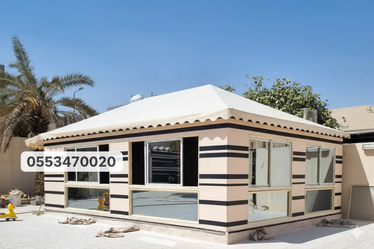 بيت شعر حديث في جدة - تصميم أنيق وعصري